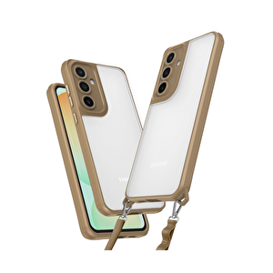 Evimdeyokyok Samsung Galaxy A14 4g Kılıf Penta Silikon Kılıf - Çöl Titanyum
