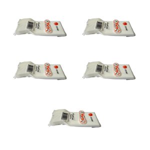Plastik Çatal Beyaz Renkli Parti Piknik Davet Doğum Günü Çatalı - 18 Cm. - 25 Adetlik 5 Paket
