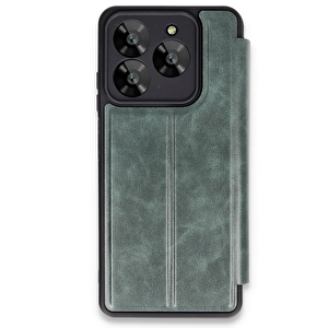Evimdeyokyok General Mobile Era 30 Kılıf Flip Cover - Koyu Yeşil