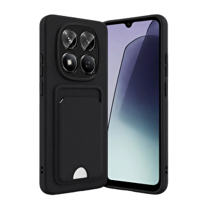 Evimdeyokyok Xiaomi Redmi Note 15 4g Kelvin Kartvizitli Silikon - Siyah