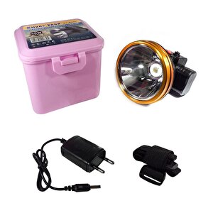 Evimdeyokyok Silver Toss St-630l 30 Watt Tek Led'li Şarjlı Kafa Lambası T20