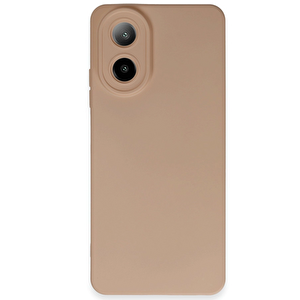 Evimdeyokyok Oppo A38 Kılıf Nano İçi Kadife Silikon - Pudra
