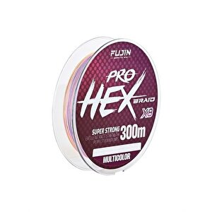 Pro Hex 8x 300mt. Multicolor İp Misina 0.14mm