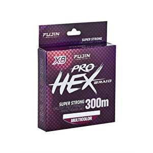 Pro Hex 8x 300mt. Multicolor İp Misina 0.16mm