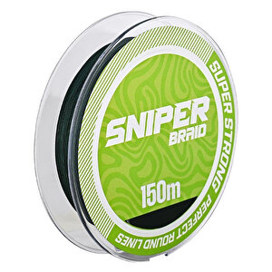 Sniper 8x 150mt. Moss Green İp Misina 0.14mm 7kg