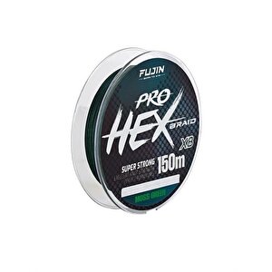 Pro Hex 8x 150mt. Moss Green İp Misina 0.14mm
