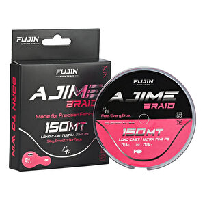 Ajime 4x 150m Pink Lrf Örgü - İp Misina 0.2pe - 0.08mm - 2.8kg