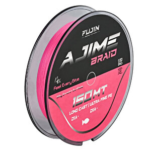Ajime 4x 150m Pink Lrf Örgü - İp Misina 0.2pe - 0.08mm - 2.8kg