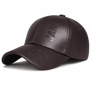 Valkyrie Erkek Koyu Kahverengi Deri Şapka Kavisli Siperlikli Ayarlanabilir Spor Günlük Baseball Cap