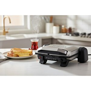 Toast Expert Max 2000 W Elektri̇kli̇ Izgara Barbekü Özelli̇kli̇ Tost Maki̇nesi̇