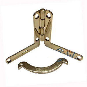 Makaslı Menteşe - 16x36x76mm, Gold, 1 Adet T20