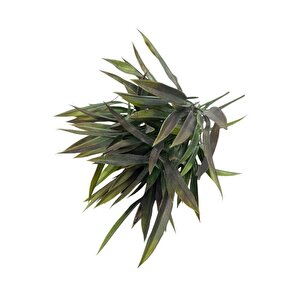 Yapay Çiçek Bambu Grass Koyu Yeşil 40cm Demet Garnitür Aradal Dekoratif Yapay Bitki