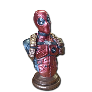Evimdeyokyok Polyester Deadpool Figür Büyük 187 T20