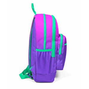 Pembe Mor Renk Geçişli Okul Çantası 23762