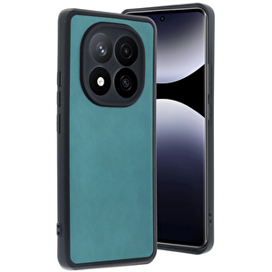 Evimdeyokyok Xiaomi Redmi Note 14 Pro 5g Kılıf Aras Deri Kapak - Açık Yeşil