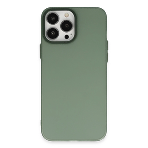 Evimdeyokyok Apple İphone 13 Pro Max Kılıf Modos Metal Kapak - Koyu Yeşil