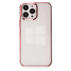Evimdeyokyok Apple İphone 13 Pro Max Kılıf Element Silikon - Pembe