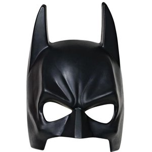 Evimdeyokyok Siyah Renk Çocuk Boy Arkadan Lastikli Batman Maskesi Yarasa Adam T20