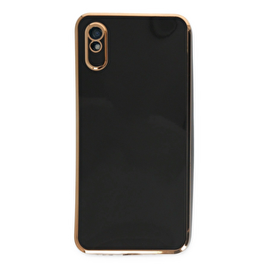 Evimdeyokyok Xiaomi Redmi 9a Kılıf Volet Silikon - Siyah