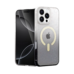 Evimdeyokyok Apple İphone 16 Pro Max Pummel Shiny Magsafe Kapak - Siyah