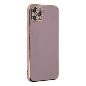 Evimdeyokyok Apple İphone 11 Pro Max Kılıf Volet Silikon - Mor