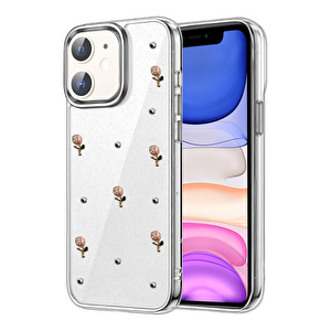 Evimdeyokyok Apple İphone 12 Fiyonk Desenli Kapak - Desen 6