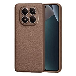 Evimdeyokyok Xiaomi Redmi Note 15 Pro 5g Thermax Silikon Kılıf - Kahverengi