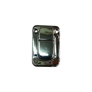 Yaylı Bavul Kilidi - 32x48mm, Nikel, 1 Adet T20