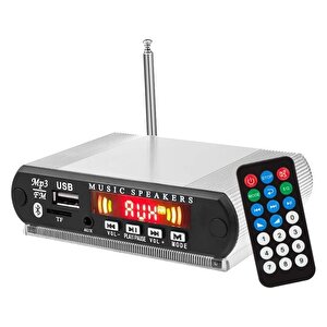 Magicvoice Ss-101 Alüminyum Kasa Bluetooth/usb/tf/fm Destekli Dijital Mp3 Çalar Modül