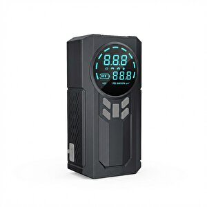 Yek Outdoor Akıllı Dijital Ekranlı Araç Lastik Şişirici Ve Akü Takviye Cihazı – 150 Psi | 12.000 Mah