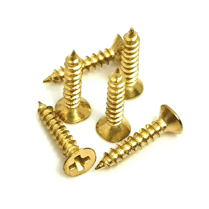 Klips, Menteşe, Ayak, Ağaç, Sunta Vidası 3x13 Mm - Sarı 1000 Adet T20
