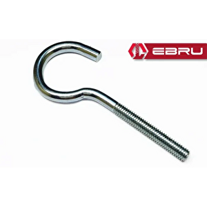 Açık Metrik Kanca M6 X 60 - 10 Adet T20
