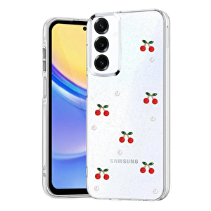 Evimdeyokyok Samsung Galaxy A34 5g Fiyonk Desenli Kapak - Desen 9