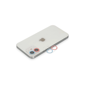 Evimdeyokyok Apple İphone 11 Renkli Kamera Lens Koruma Cam - Pembe-mavi T20