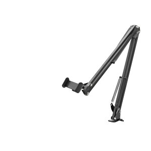 Evimdeyokyok Mafsalli Kollu Masa Kenari Telefon Ve Tablet Standi - Si̇yah Nd1052 T20