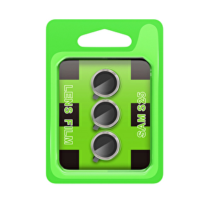 Evimdeyokyok Samsung Galaxy S25 Plus Raze Metal Kamera Lens - Lacivert-mavi T20