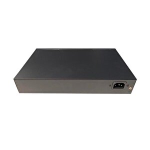 Uranium Poe-g1621sfp-300w 16 Port Gigabit+2xgb Rj45+1xsfp Uplink Poe Rackmount Switch (realtek Chipset)