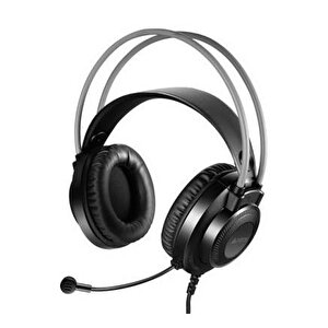A4 Tech Fh-200u Stereo Usb Gri Mikrofonlu Kulaklık