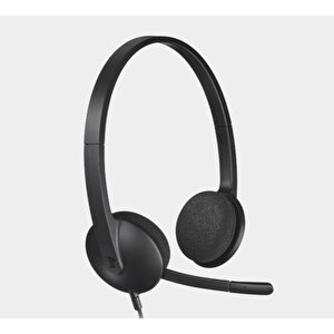Usb Headset H340 Mikrofonlu Kulaklık 981-000475