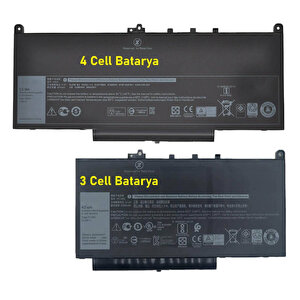 Dell 242wd, 0242wd  Batarya Ile Uyumlu Pil - 3 Cell