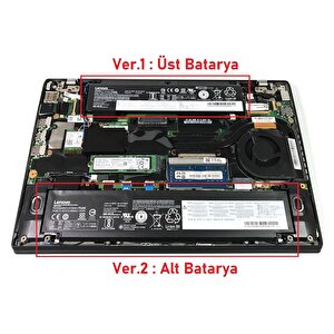 Lenovo Sb10f46460 Notebook Bataryası Pili - Ver.2 (alt)