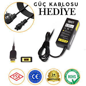 Lenovo Ile Uyumlu N20 Chromebook Versiyon 80g1, 20419  Adaptör, Şarj Aleti Cihazı 65w