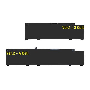 Dell G5 15 5500 Ile Uyumlu Notebook Bataryası Pili - Ver.2 - 4 Cell