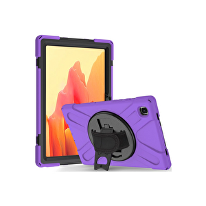 Evimdeyokyok Samsung Galaxy T500 Tab A7 10.4 Kılıf Amazing Tablet Kapak - Mor T20