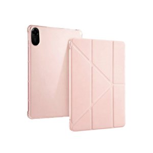 Evimdeyokyok Xiaomi Redmi Pad 2 Kalemlikli Mars Tablet Kılıfı - Rose Gold T20