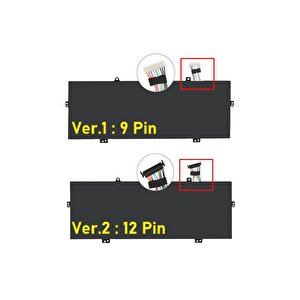 Huawei Matebook 14″ (kpl‑w00 / Klv‑w29) 2020–2021 Modelleri Ile Uyumlu Notebook Bataryası Pili Ver.1 - 9 Pin