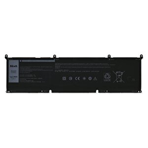 Dell G15 5535 Ile Uyumlu Notebook Bataryası Pili 3 Cell 56wh