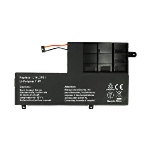 Lenovo Ile Uyumlu Flex 3-1570 Versiyon 80jm, 80k0, 80ko Batarya Pil-  L14m3p21, L14l3p21