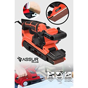 Plus 900w Elektrikli Vakumlu Tozsuz Cila Özellikli Tank Zımpara Makinesi