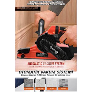 Plus 900w Elektrikli Vakumlu Tozsuz Cila Özellikli Tank Zımpara Makinesi